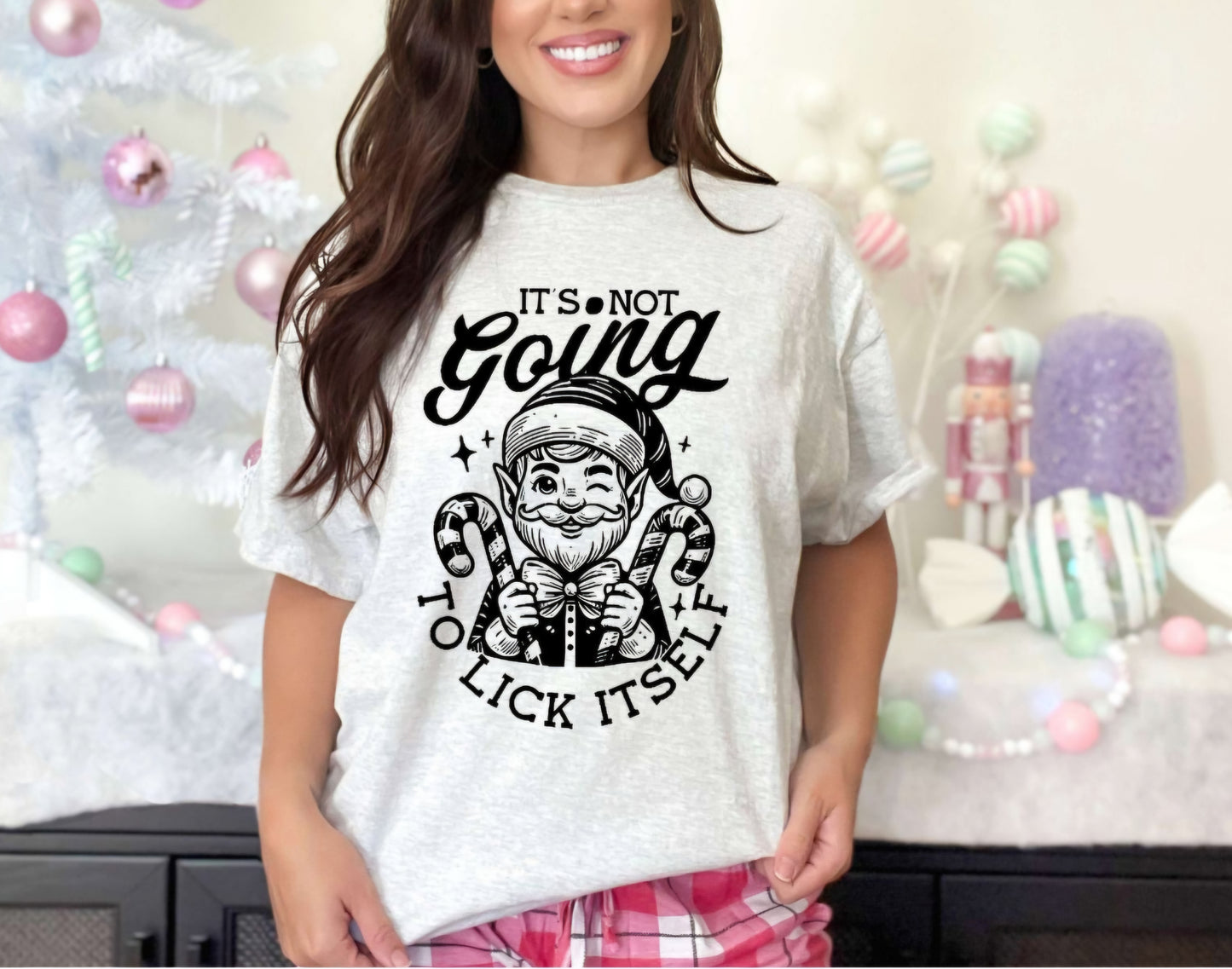 Its Not Going to Lick It Self Holiday Crewneck
