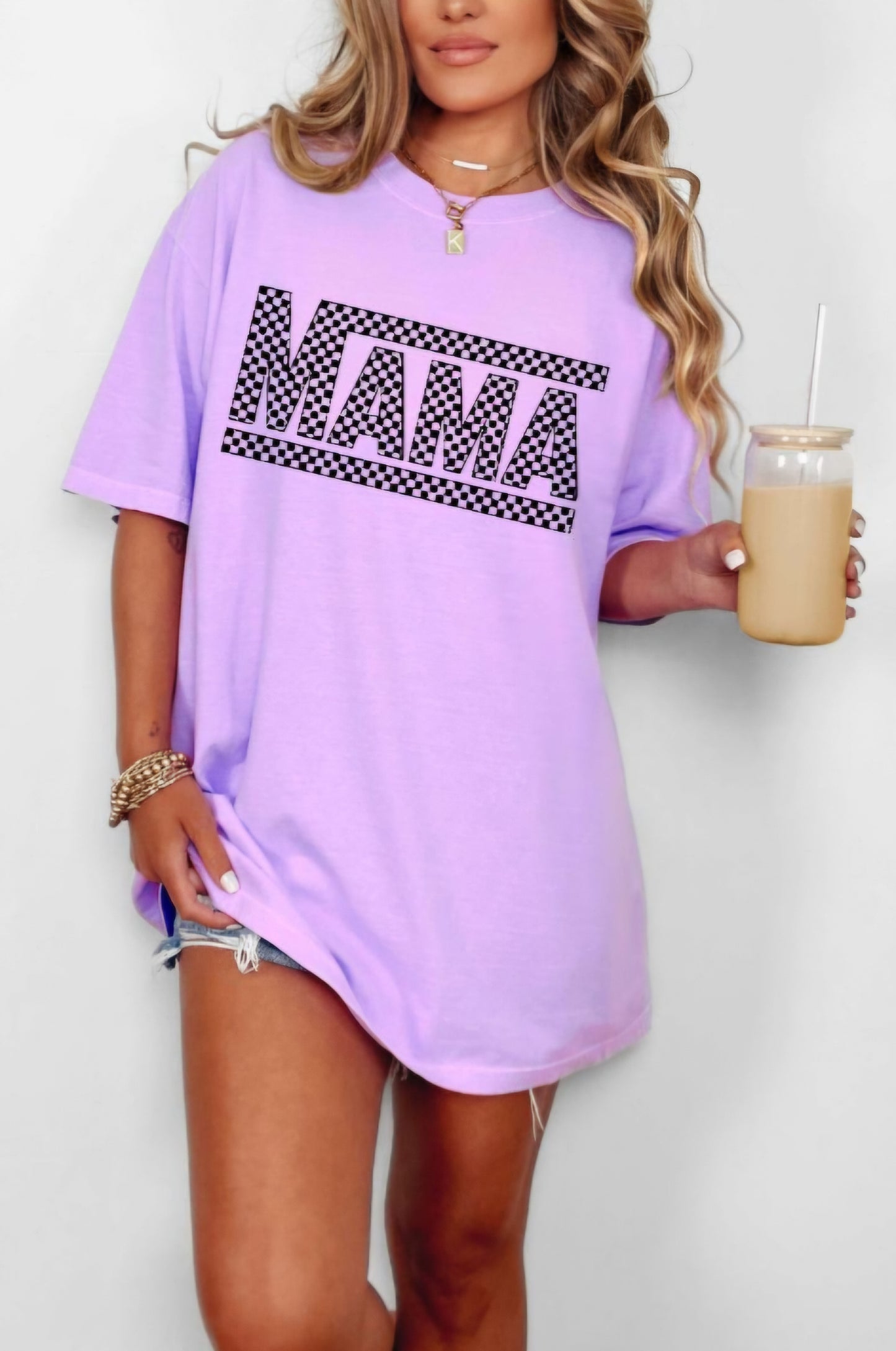 MAMA Neon Comfort Colors C1717 Tees