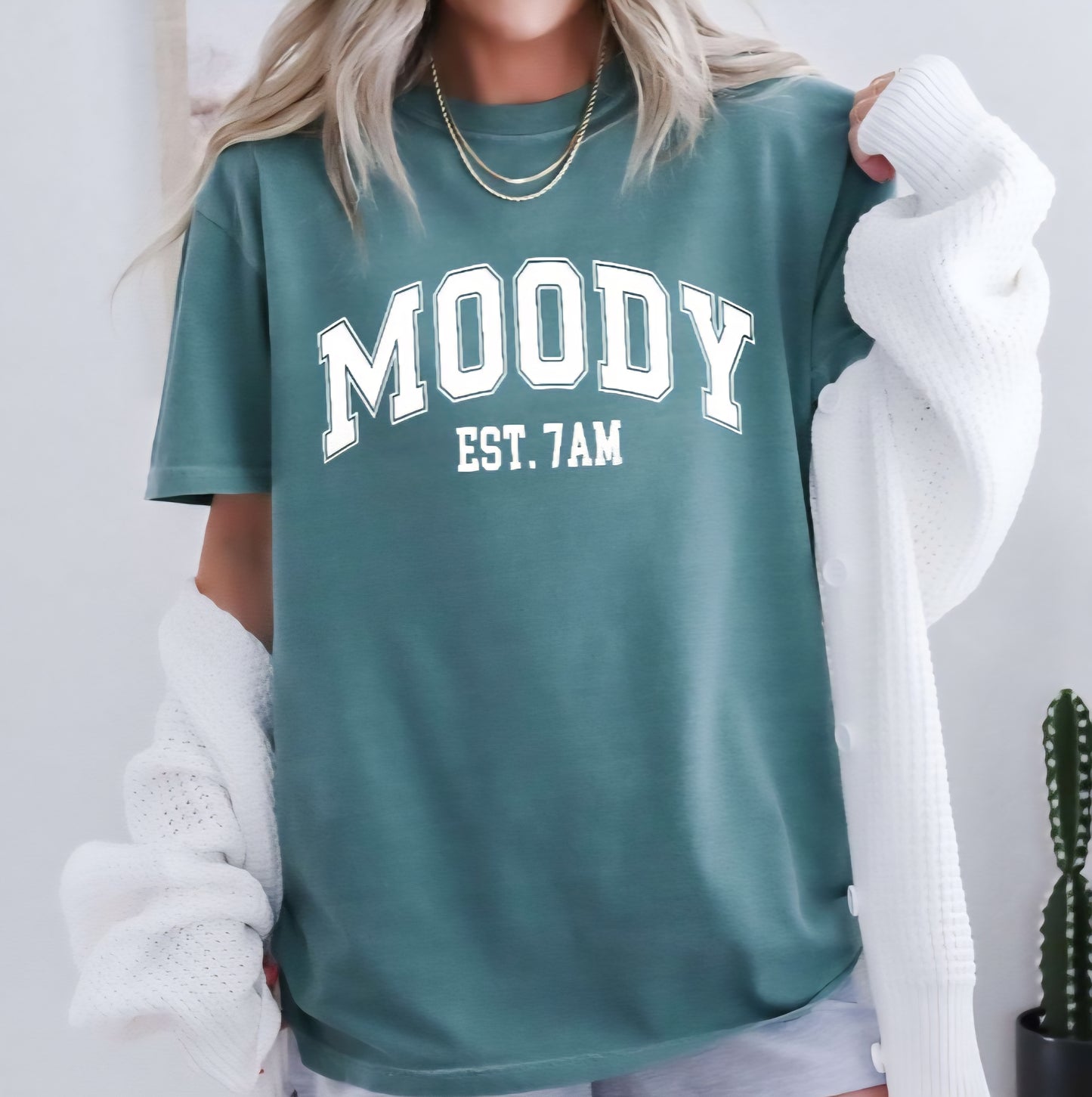 Moody EST 7AM Neon Comfort Colors Tees