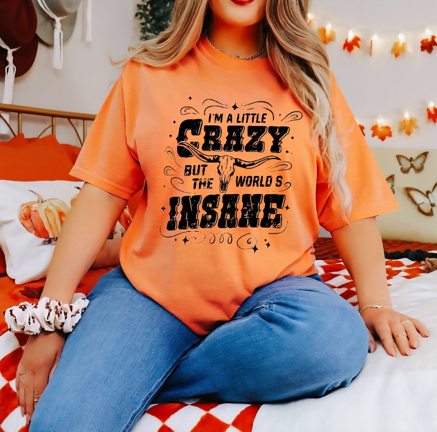 I'm a little crazy but the world's insane t-shirt or sweatshirt