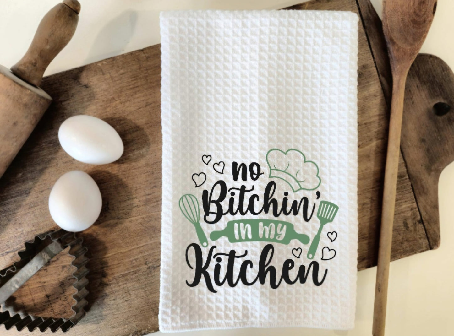 waffle kitchen towels