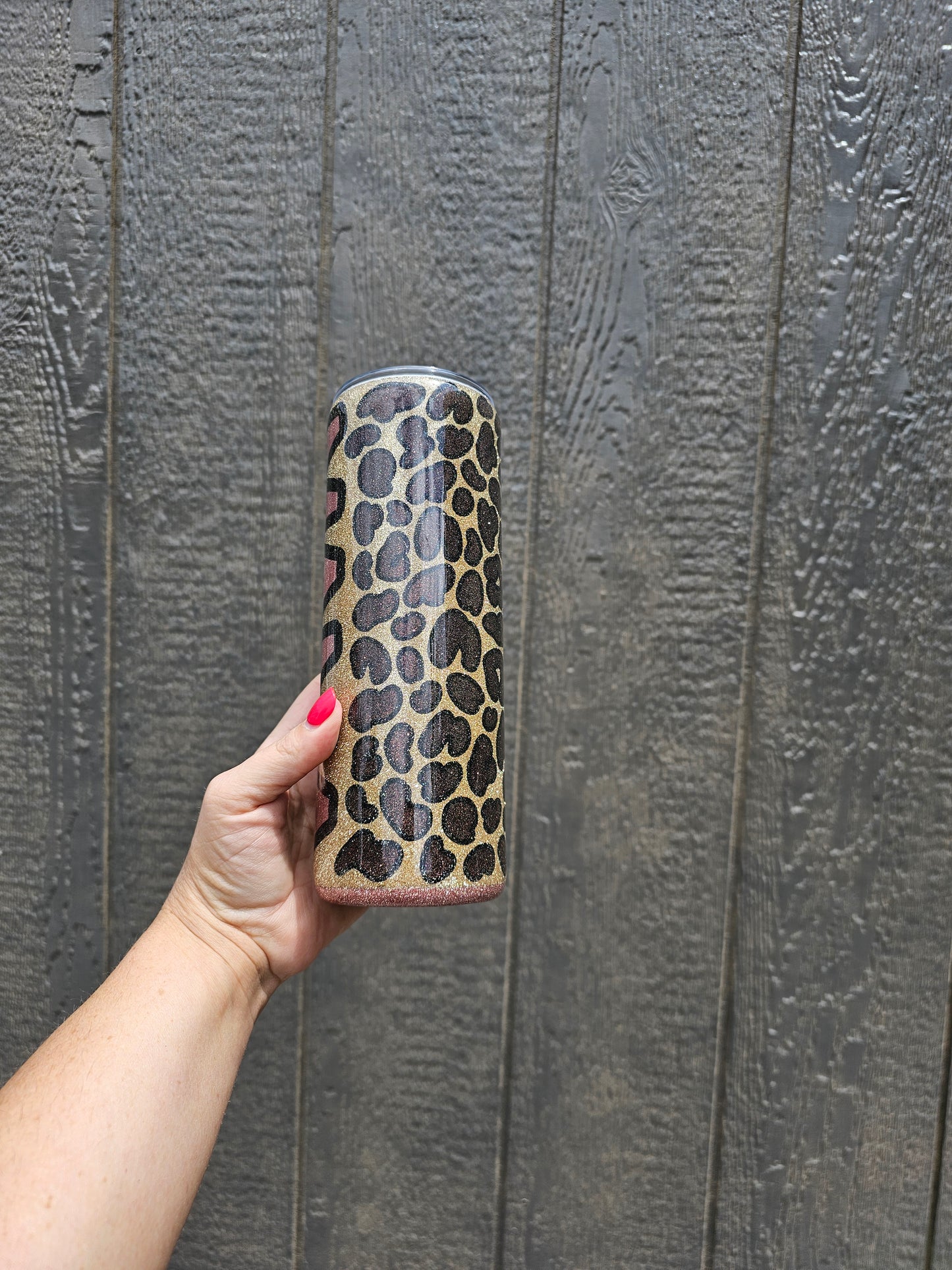 Mama Leopard 20oz Epoxy Tumbler