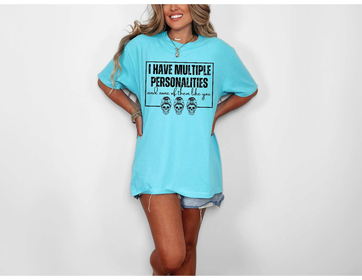 Multiple Personalities Snarky Sassy Bold Sweatshirt/T-shirt