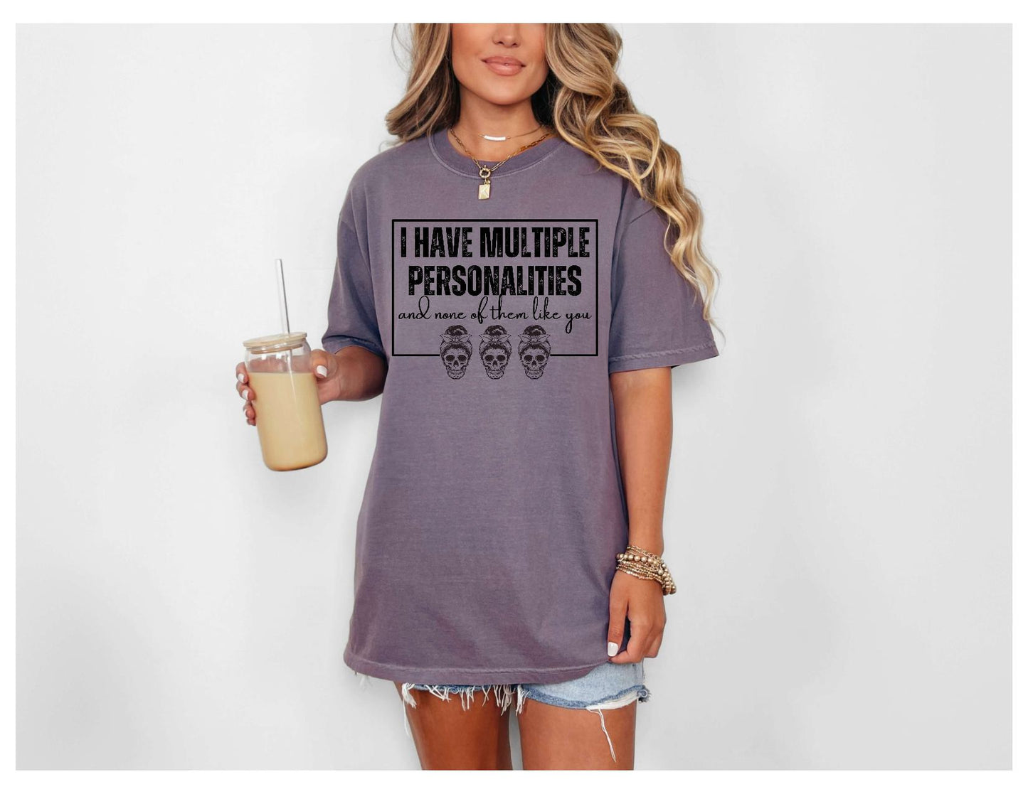 Multiple Personalities Snarky Sassy Bold Sweatshirt/T-shirt