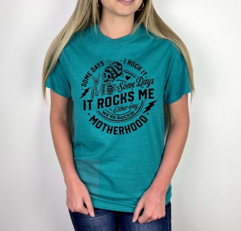 Motherhood Rocks Tshirts