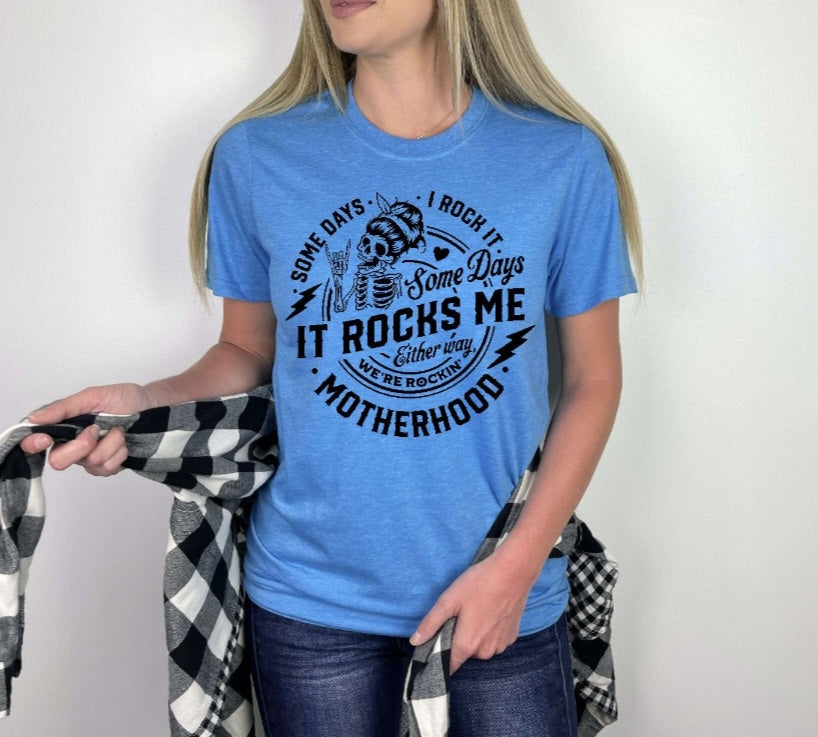 Motherhood Rocks Tshirts