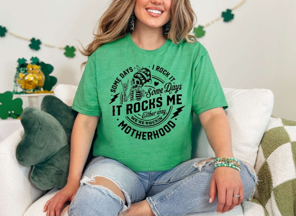 Motherhood Rocks Tshirts