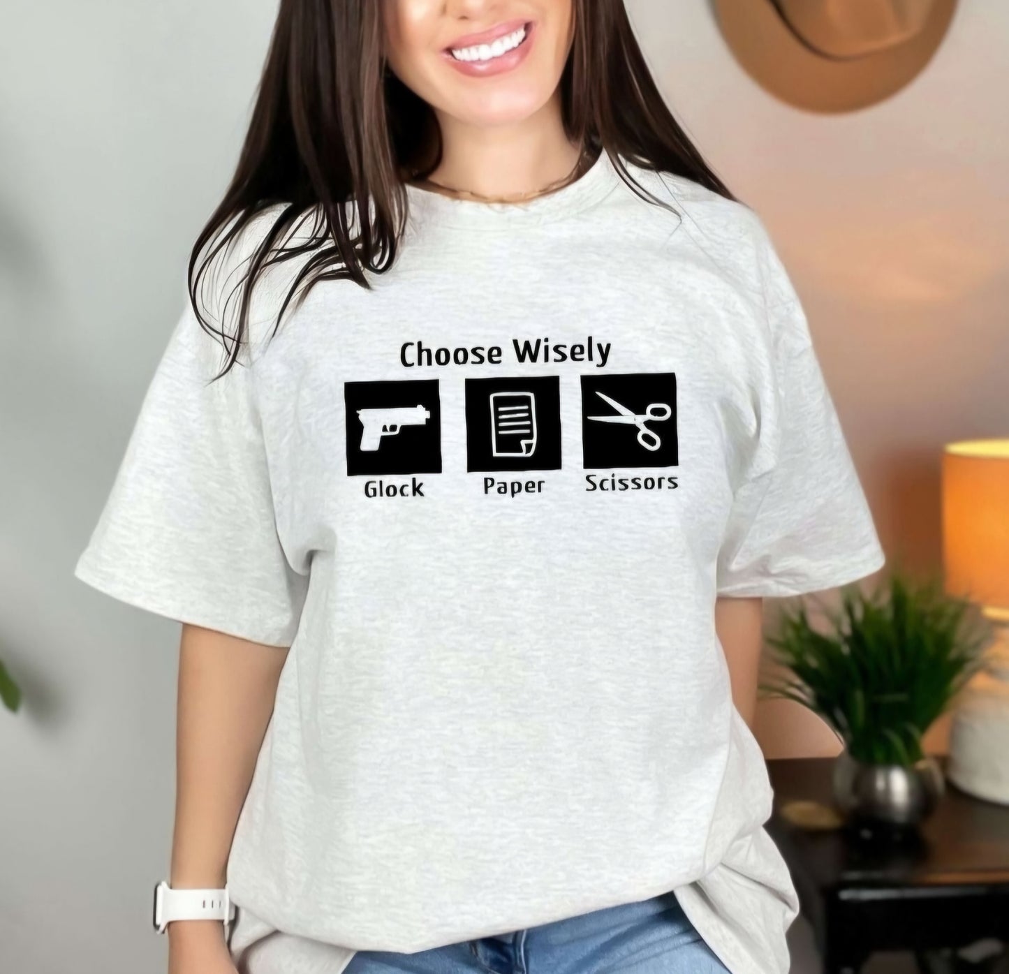 Glock Paper Scissors Tshirt