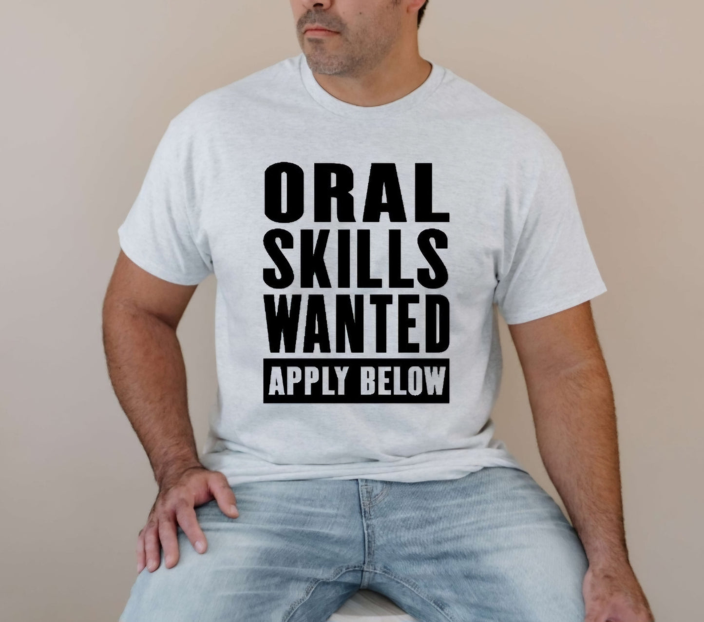 Skills Wanted Apply Below Funny Adult Humor Tshirt