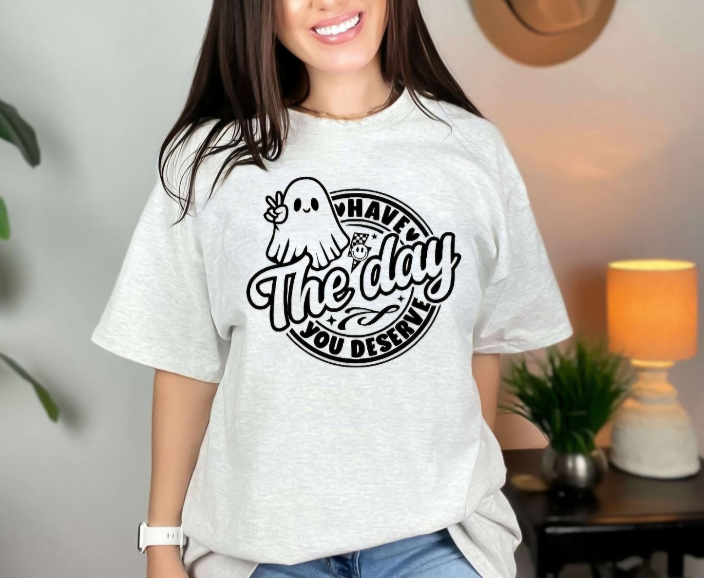 Ghost Have The Day You Deserve Crewneck Sweatshirt Or Tshirt