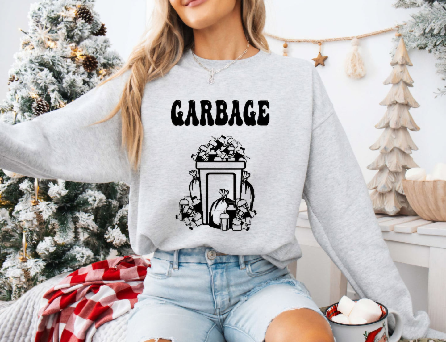 GARBAGE Crewneck Sweatshirt