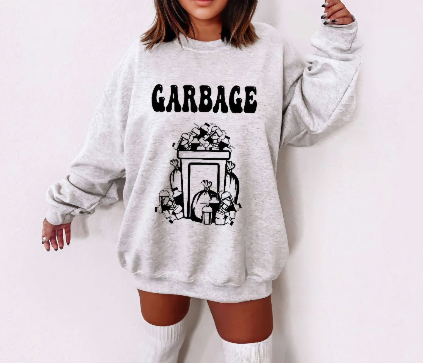 GARBAGE Crewneck Sweatshirt