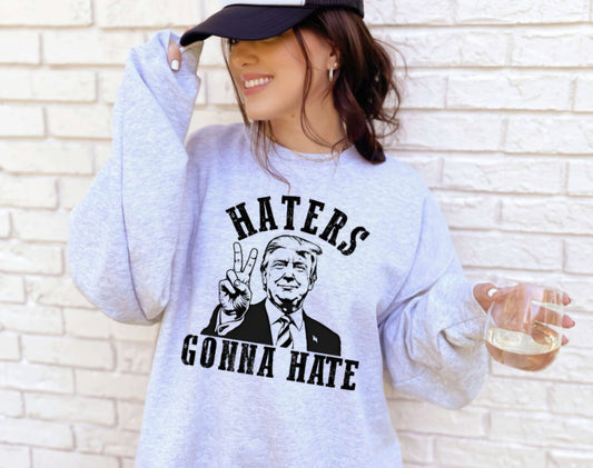 Trump Haters Gonna Hate Sweatshirt Or Tshirt