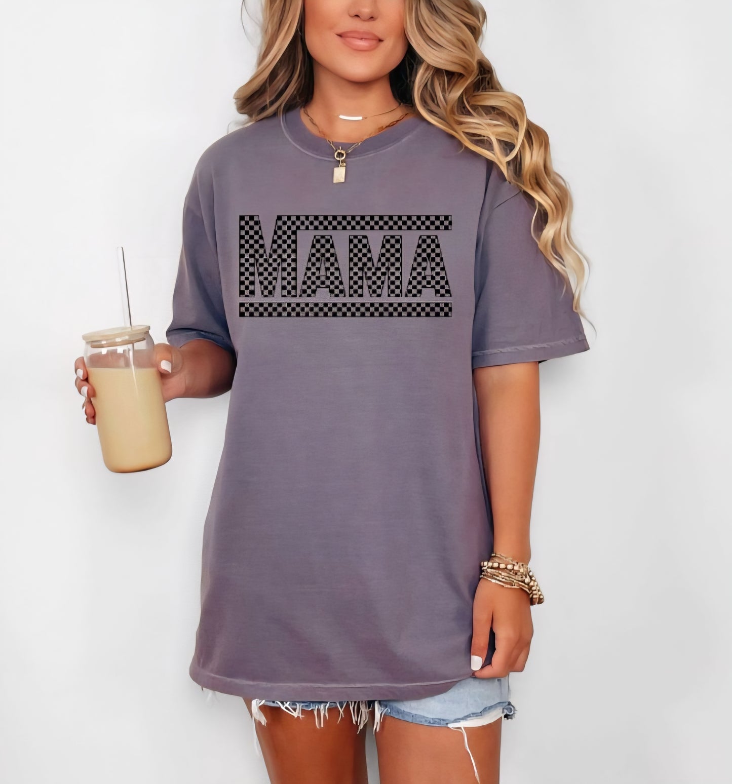 MAMA Neon Comfort Colors C1717 Tees