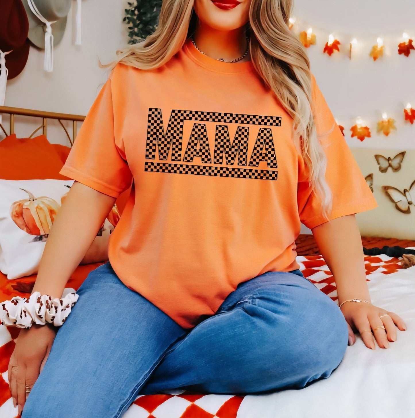 MAMA Neon Comfort Colors C1717 Tees