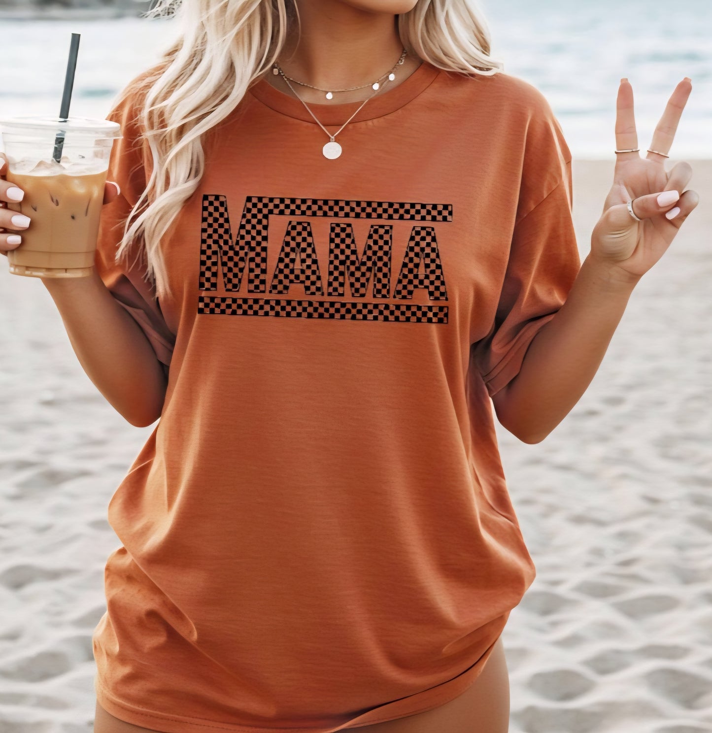 MAMA Neon Comfort Colors C1717 Tees