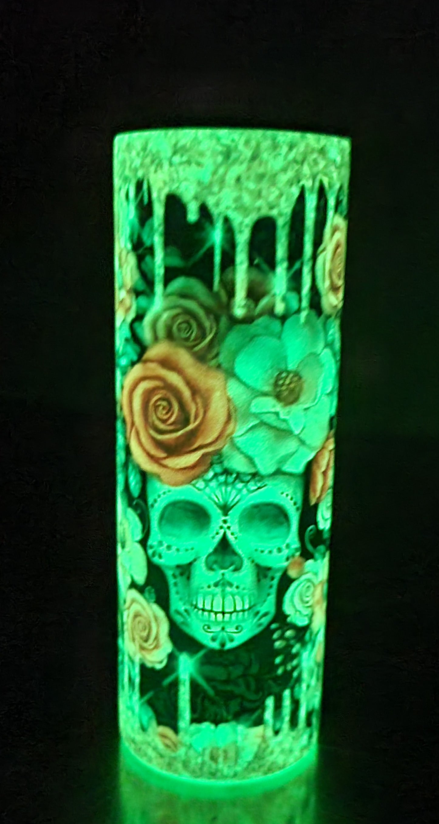 Glow in the dark tumbler