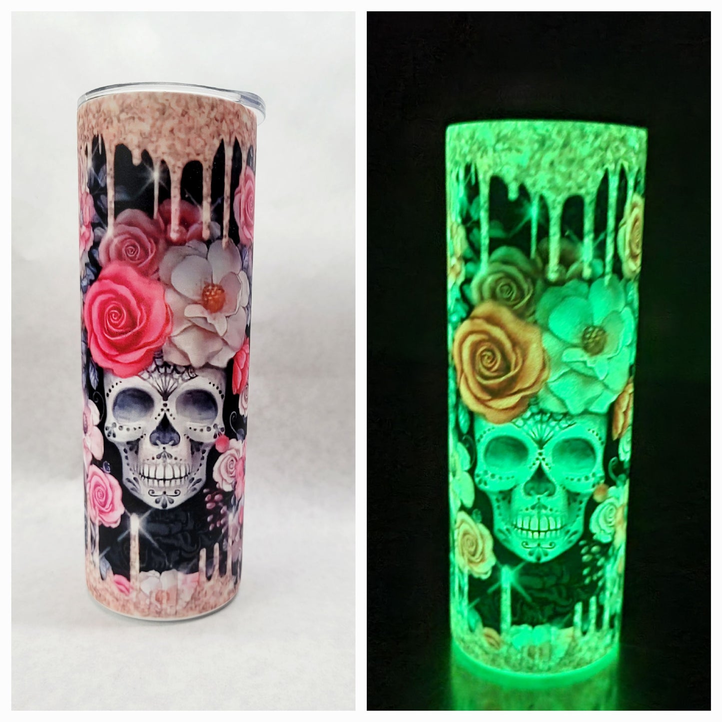 Glow in the dark tumbler