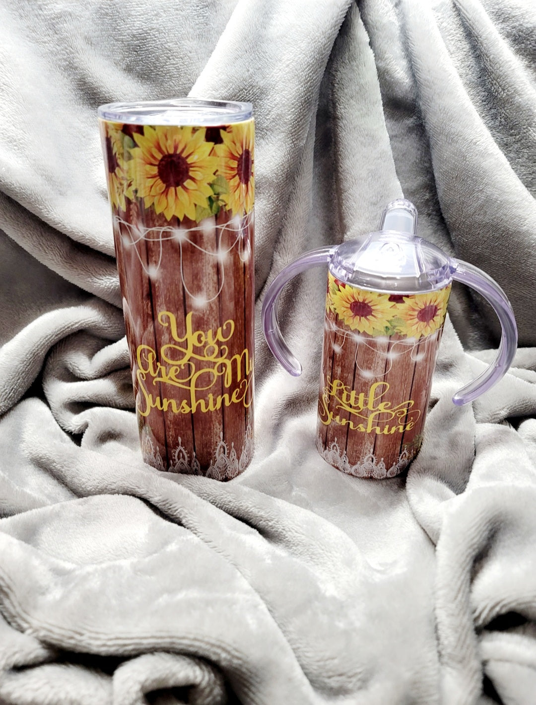 You Are My Sunshine Tumbler set