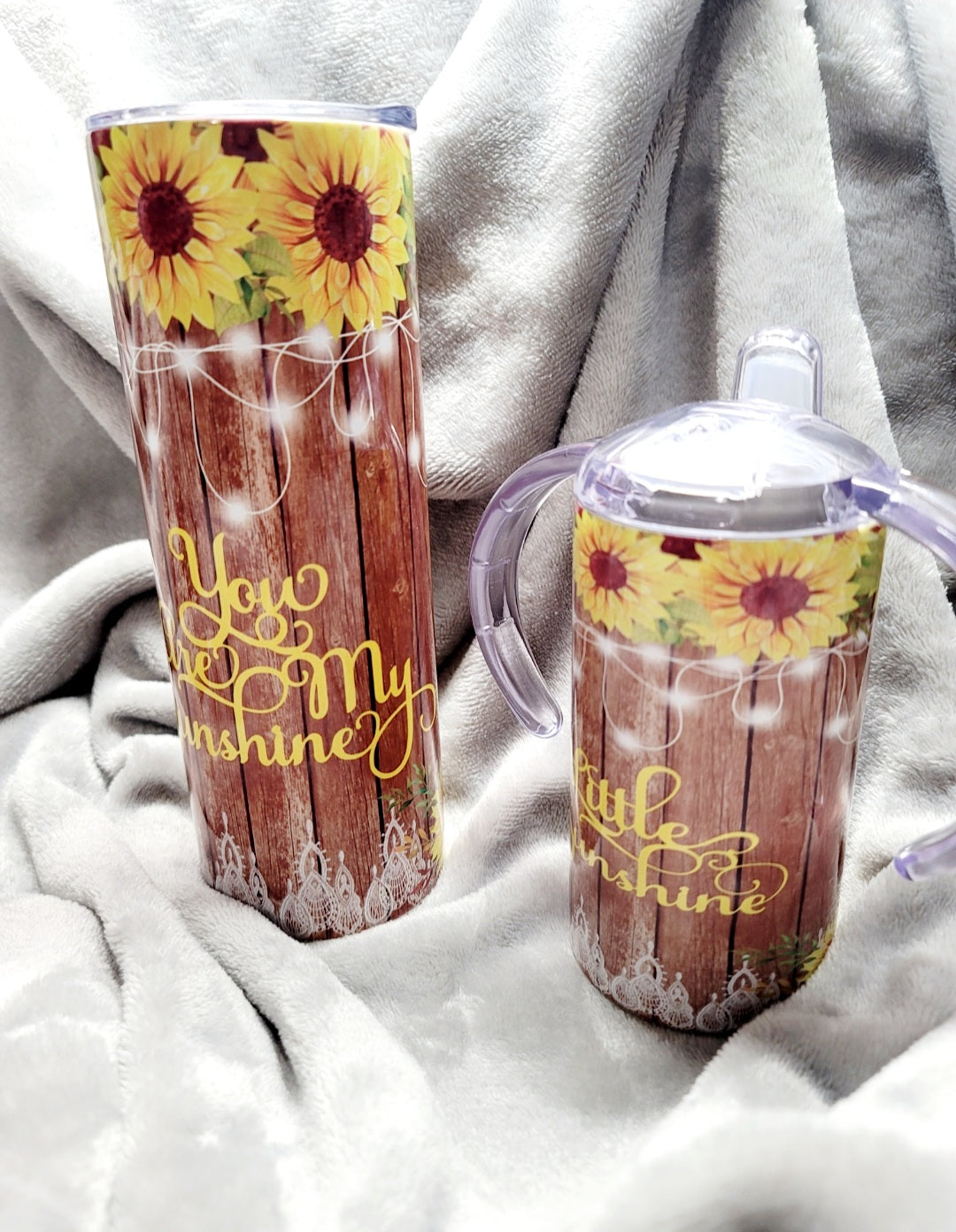 You Are My Sunshine Tumbler set