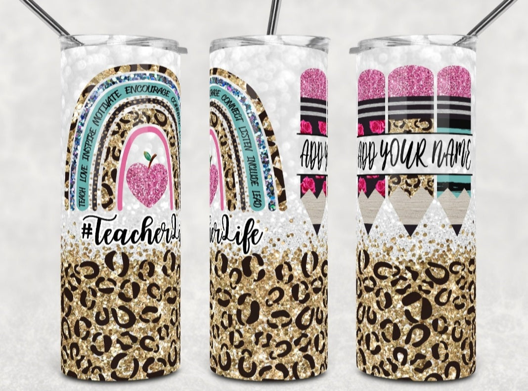 Teacher appreciation tumblers